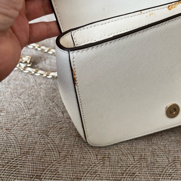 Tory Burch Ivory Small Robinson Embroidered Crossbody Bag - Picture 7 of 7